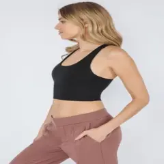 90 Degree By Reflex Womens Lux Racerback Longline Warrior Bra