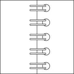Pacon Art1st Sketch Diary 8.5" x 11" Spiral Bound Sketch Book 70 Sheets/Book (P4794)