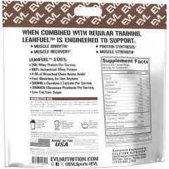 Evlution Nutrition Lean Fuel Whey - Protein & Fat Burner - 4lb