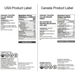 Organic Toasted Hulled Sesame Seeds &ndash; by Food to Live