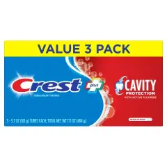 Crest Cavity Protection Toothpaste - Regular - 5.7oz/3pk