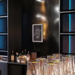 Emma and Oliver Framed Decorative Wall Hanging Chalkboard with Magnetic Surface for Weddings, Parties, Showers and More