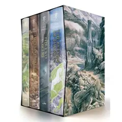 The Hobbit & the Lord of the Rings Illustrated by Alan Lee Box Set - by J R R Tolkien (Hardcover)