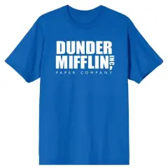The Office Dunder Mifflin Men's Short Sleeve Shirt & Sleep Pants Set