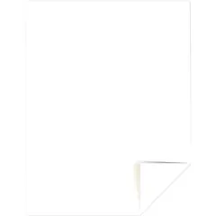 Neenah 110lb Classic Crest Cardstock 8.5"X11" 125/Pkg-Solar White, MSRP $.22 Per Sheet
