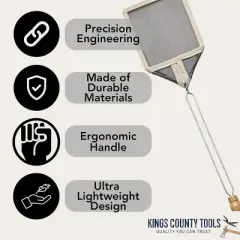 Kings County Tools 21-inch Fly Swatter 5-Pack