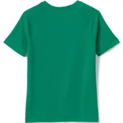 Lands' End School Uniform Boys Short Sleeve Active Gym T-shirt