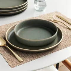 Stoneware Tilley Dinner Bowl Olive Green - Threshold&trade;