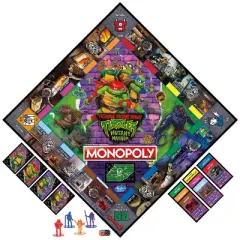 Monopoly: Teenage Mutant Ninja Turtles Mutan Mayhem Edition
