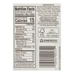 Elmhurst Pistachio Oat Creamer 16 oz.