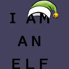 Women's Design By Humans Christmas Family Print Sets \ I am an elf By Satoshy Racerback Tank Top