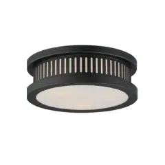 Maxim Lighting Oxford 3 - Light Flush Mount in  Black