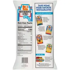 Old Dutch Restaurante Style Bite Size Tortilla Chips - 13oz