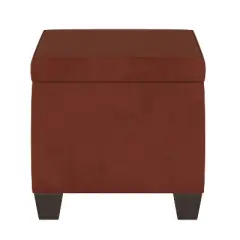 Ottoman Velvet - Skyline Furniture