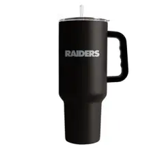 NFL Las Vegas Raiders 40oz Flipside Powder Coat Tumbler