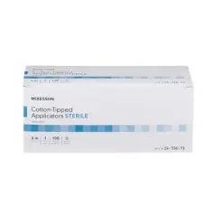 McKesson Cotton Tipped Swabstick, Sterile, 6 in.