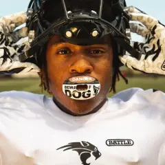 Battle Sports Beware Of Dog Oxygen Lip Protector Mouthguard