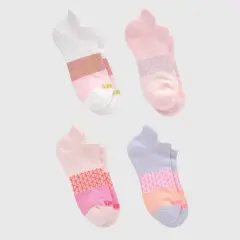 Hanes Women's Absolute Active 4pk Heel Tab No Show Socks