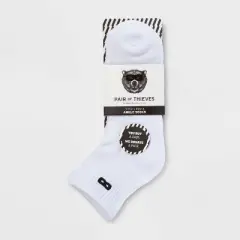 Pair of Thieves Men's Ankle Socks 3pk - 8-12