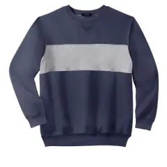 KingSize Men's Big & Tall Fleece Crewneck Sweatshirt