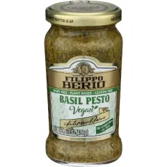 Filippo Berio Vegan Basil Pesto - Case of 6 - 6.7 oz