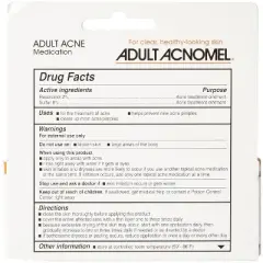 Adult Acnomel - Tinted Acne Medication Cream, 1.3 Oz
