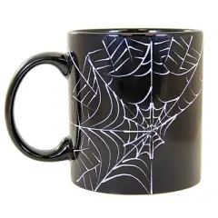 Tag 4.25 In Spiderweb Heat Changing Mug Halloween , Halloween Spiders Spooky (1PC)