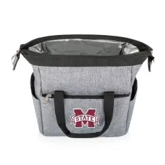 NCAA Mississippi State Bulldogs On The Go Lunch Cooler - Gray