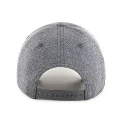 MLB Milwaukee Brewers Rodeo Snap Hat: Adjustable Charcoal Gray Team Logo Cap