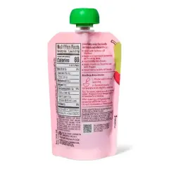 Organic Pear Mixed Berry Beet Flax Baby Food Pouch - 4oz - Good & Gather&trade;
