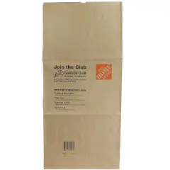 Heavy Duty Brown Paper 30 Gallon Lawn and Refuse Bags - 70 Count