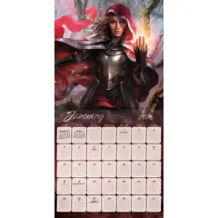 Trends International 2026 Magic the Gathering 12"x12" Wall Calendar