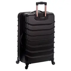 Rockland Pebble Beach 2pc Expandable ABS Hardside Carry On Spinner Luggage Set