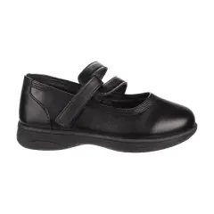 Petalia Girls' Double Strap Tween School Shoes