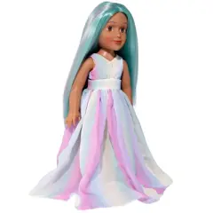 I'M A WOW Amy the Rainbow 14" Fashion Doll with Color-Changing Hair