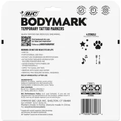 BodyMark by BIC 8pk Collection Tattoo Marker