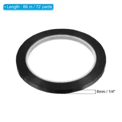 Unique Bargains Adhesive Versatile DIY Art Graphic Chart Thin Whiteboard Tape 5 Pcs