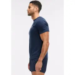Peloton Men's Tech Jersey Short Sleeve, Navy Blazer