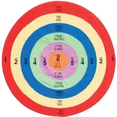 Sportime Hoop Targets, 30 Inches, Set of 2