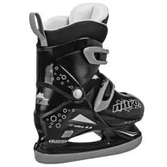 Lake Placid Nitro Adjustable Ice Skate - Black