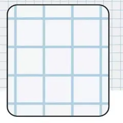Post-It Self-Stick Easel Pad, 25 x 30 Inches, Grid Ruled, White, 30 Sheets, Pack of 2