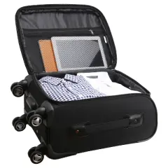 NCAA Spinner Carry On Suitcase