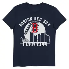 MLB Boston Red Sox Girls' Crew Neck T-Shirt