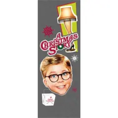 A Christmas Story Classic Movie Poster Men&rsquo;s Graphite Gray Drawstring Sleep Pajama Pants