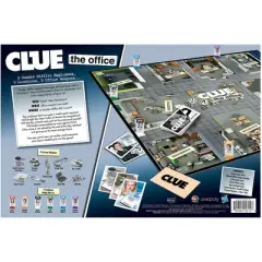 CLUE: The Office - Dunder Mifflin Collectible Mystery Board Game, Ages 9+, 2-6 Players