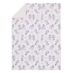 Disney Mickey & Minnie Plush Baby Blanket