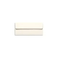LUX 4 1/8" x 9 1/2" #10 70lbs. Square Flap Envelopes Natural 50/Pack 5869-01-50