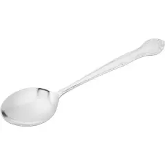 Winco 0004-03 12-Piece Elegance Dinner Spoon Set, 18-0 Stainless Steel