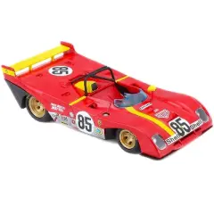 Ferrari 312P #85 Jacky Ickx - Mario Andretti 6 Hours of Watkins Glen (1972) 1/43 Diecast Model Car by Bburago