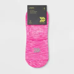 Women's Spacedye Lightweight 4pk Liner Athletic Socks - All in Motion&trade; 4-10